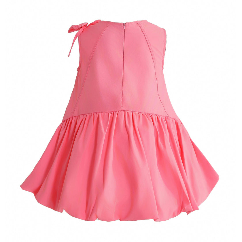 Pink Asteria Bow Accent Dress