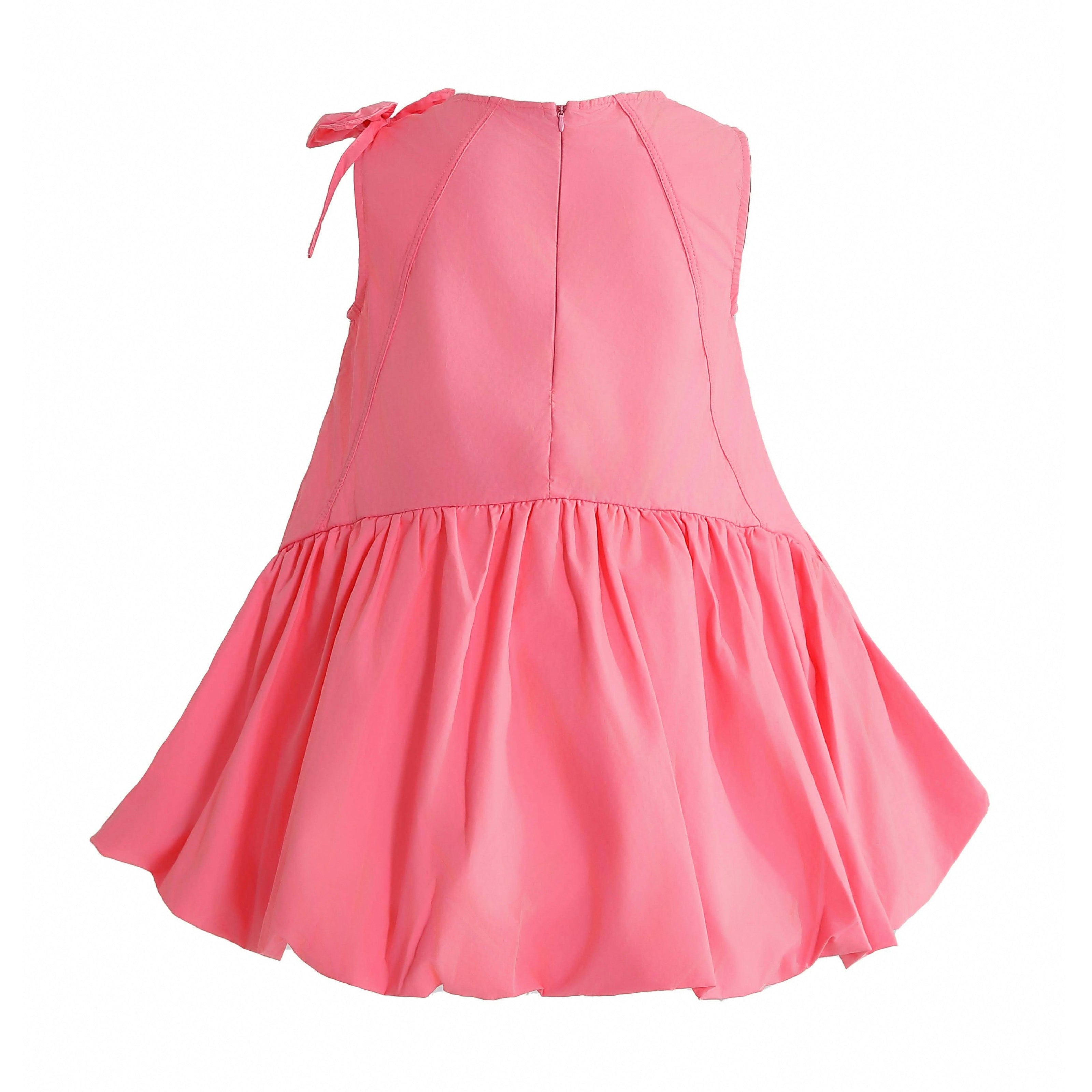 Pink Asteria Bow Accent Dress