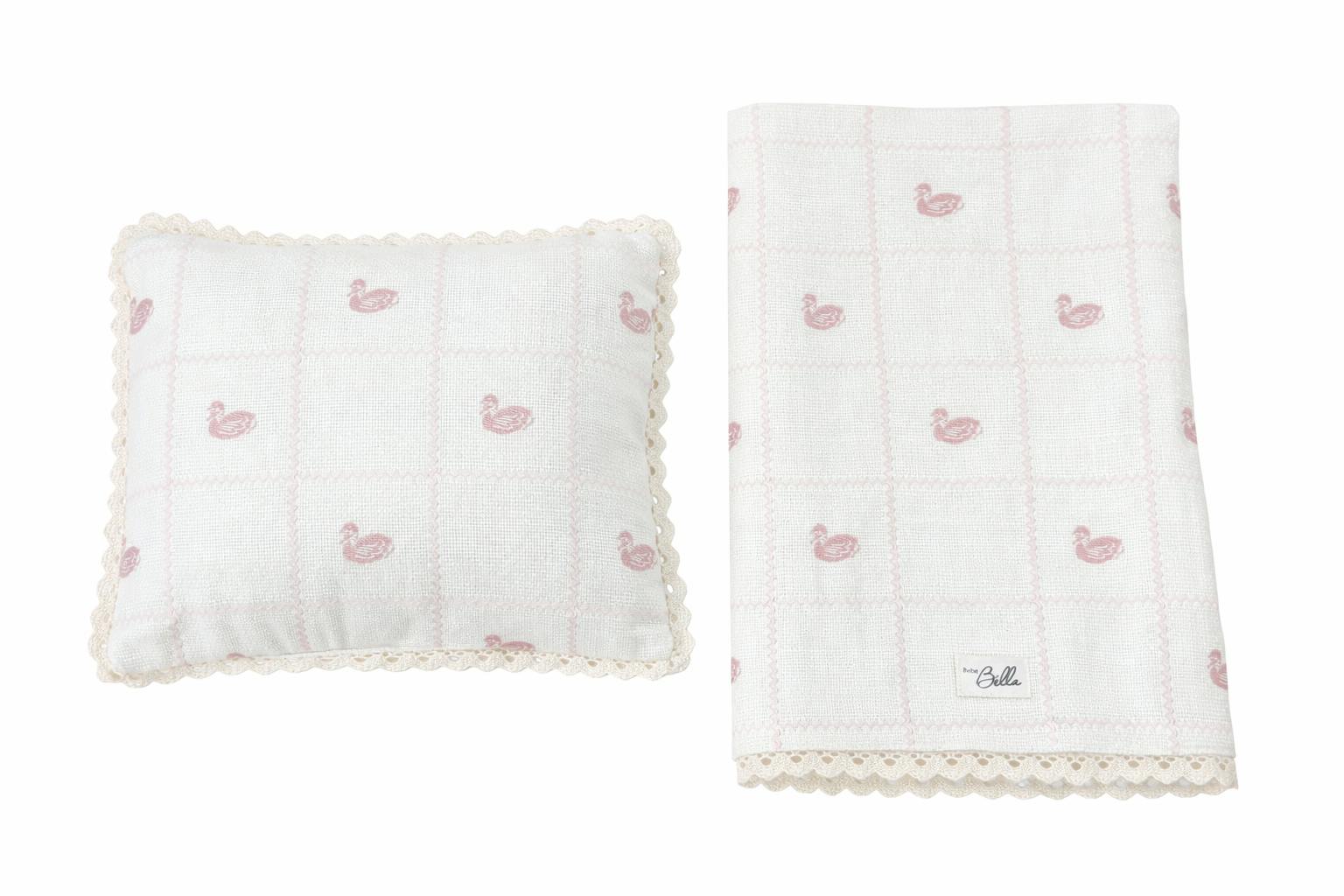 Knit Blanket & Pillow Set
