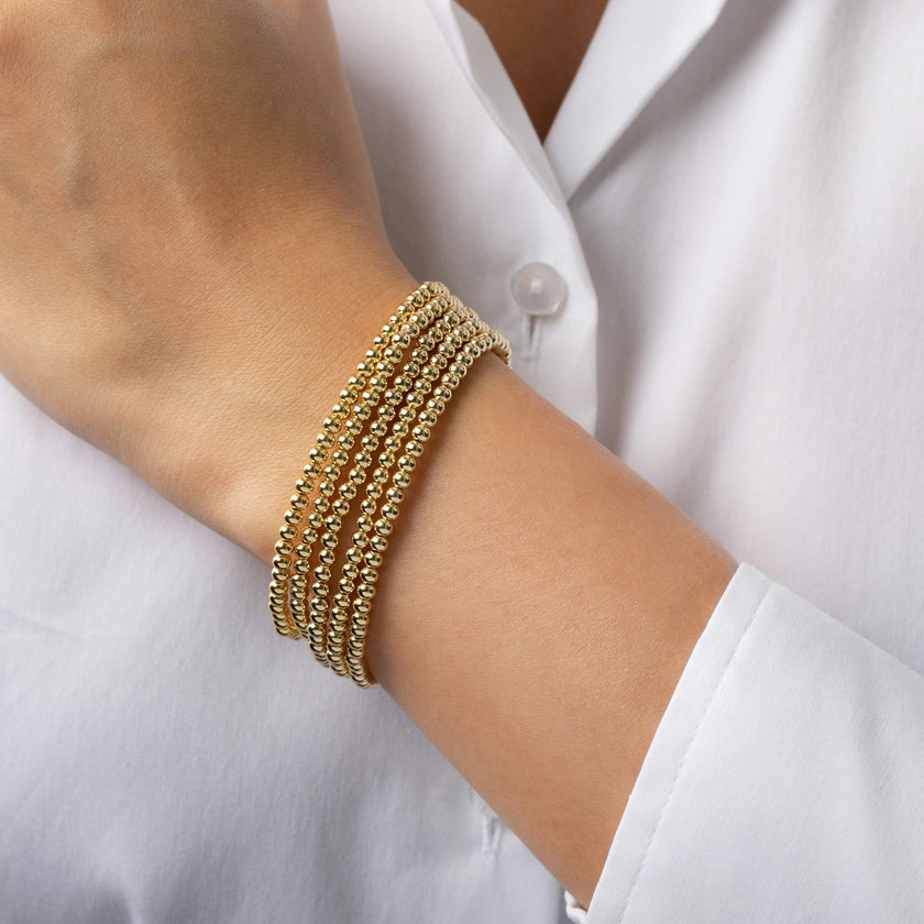 3mm Bead Bracelet Stack