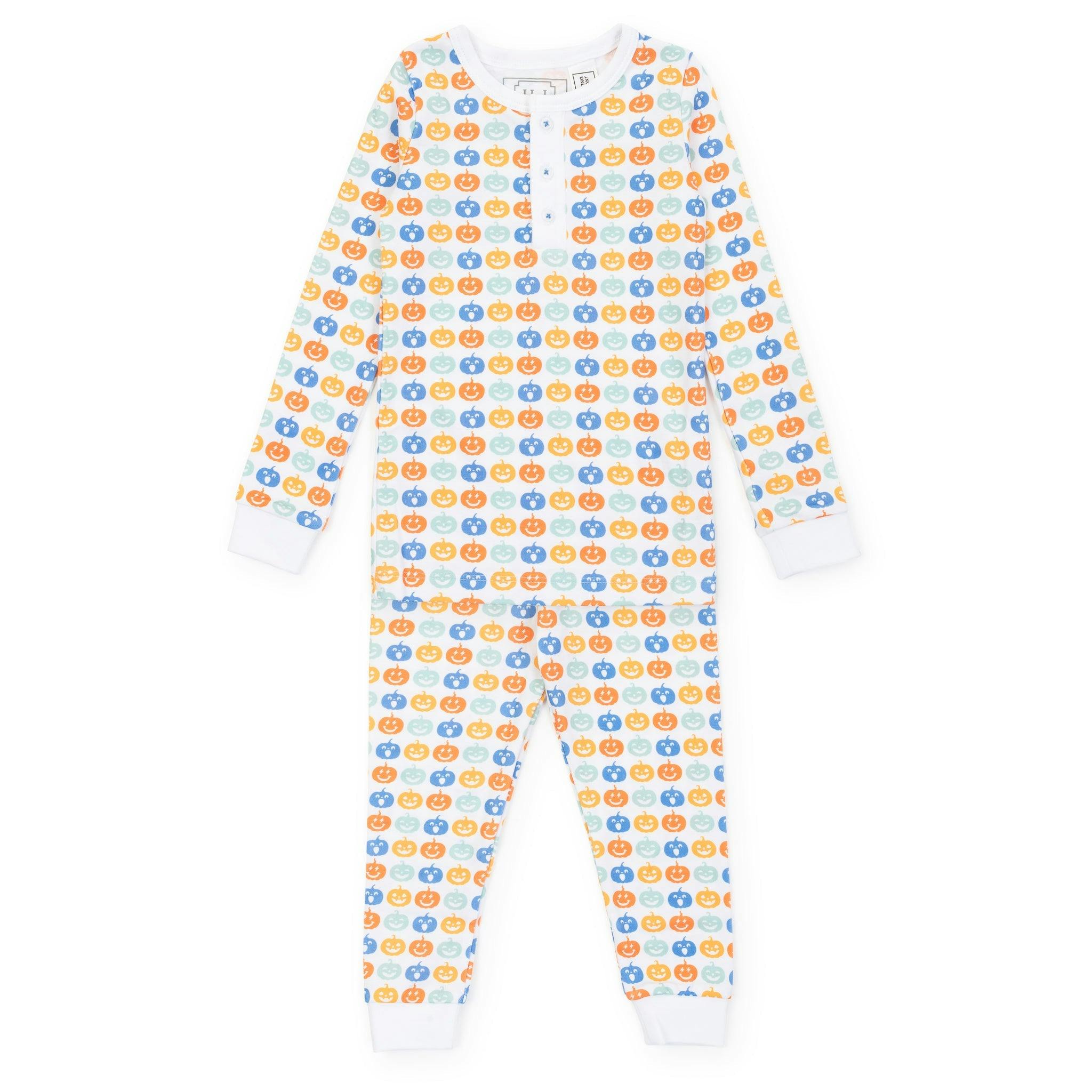 Jack Boys' Pajama Pant Set - Preppy Pumpkins Cool
