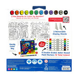 Colortopia Color By Number Paint Marker Kit - Epic Adventures