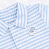 Striped Golf - Polo with Casual Short