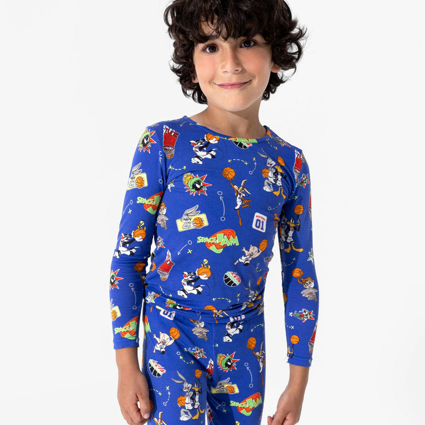 Space Jam Bamboo Kids Pajamas