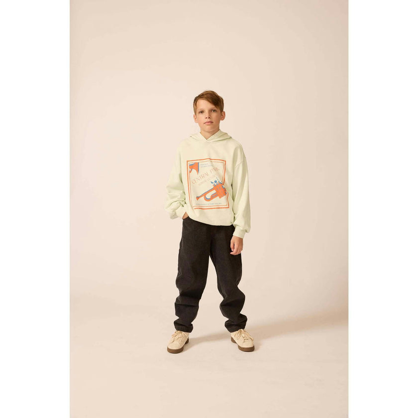 Organic Weekend Hoodie in Blue Haze