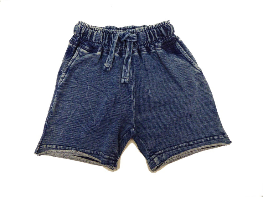 Kids Denim Shorts - Dark Denim