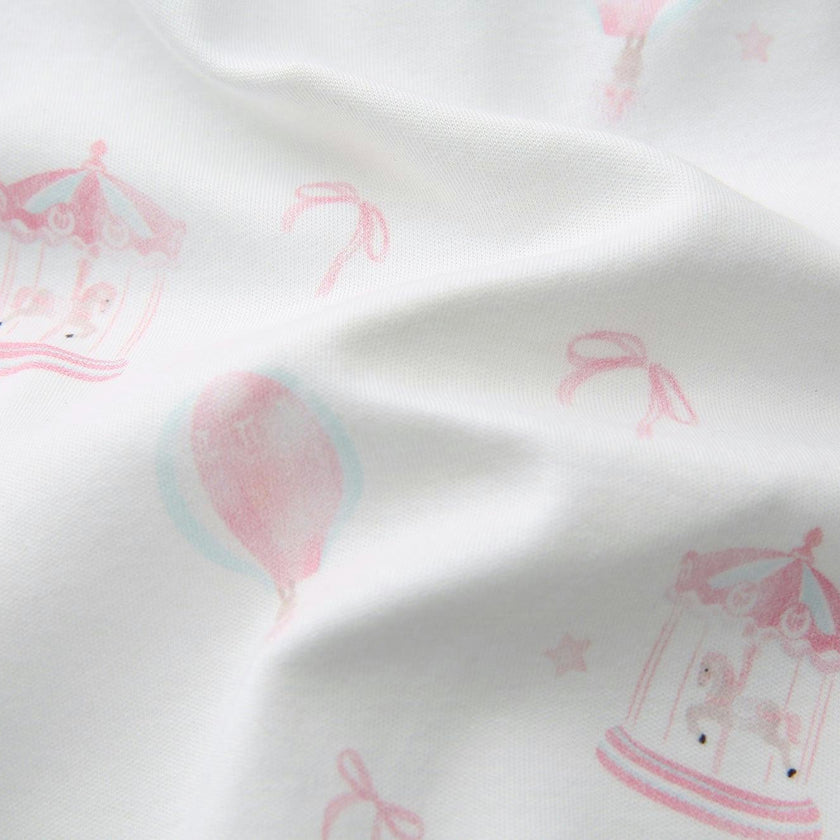 Footie Pajama Sleepsuit - Carousel