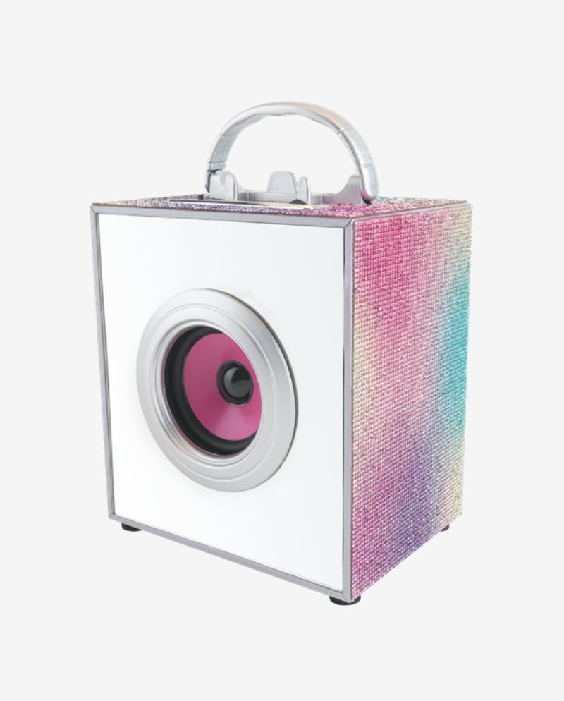 Pop Star Karaoke Infinity Light Speaker & Microphone