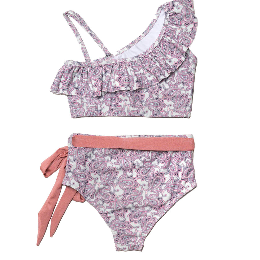 One Shoulder Ruffle Bikini - Mystic Moon