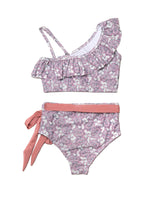 One Shoulder Ruffle Bikini - Mystic Moon