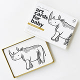 Safari Art Cards for Baby