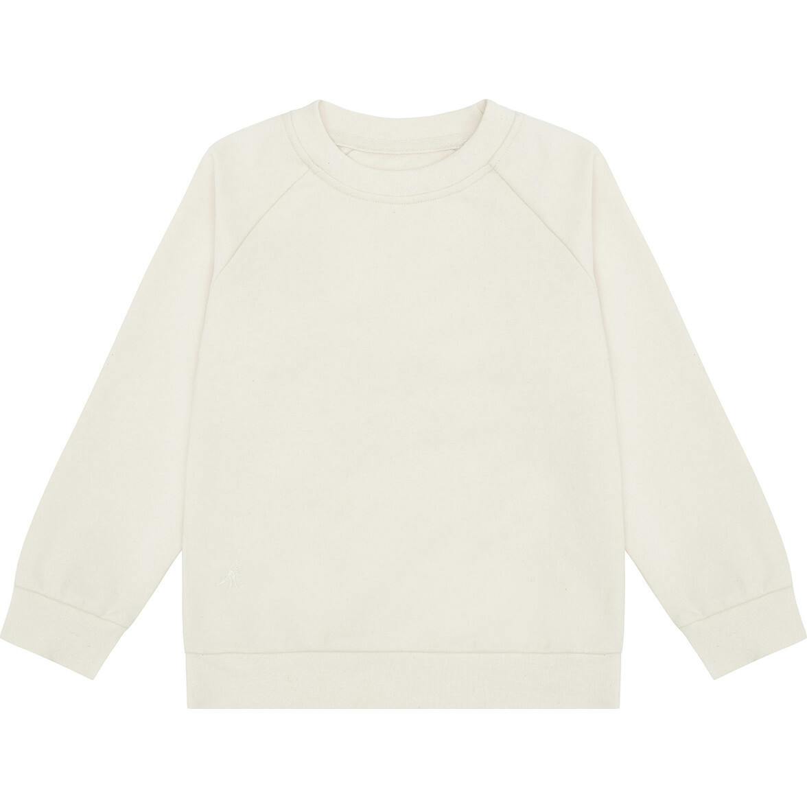 Organic Cotton Pullover, Cream