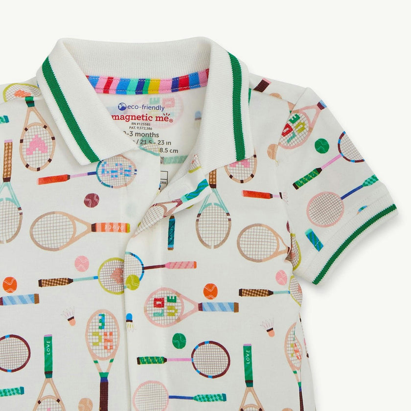 Magnetic Polo Romper
