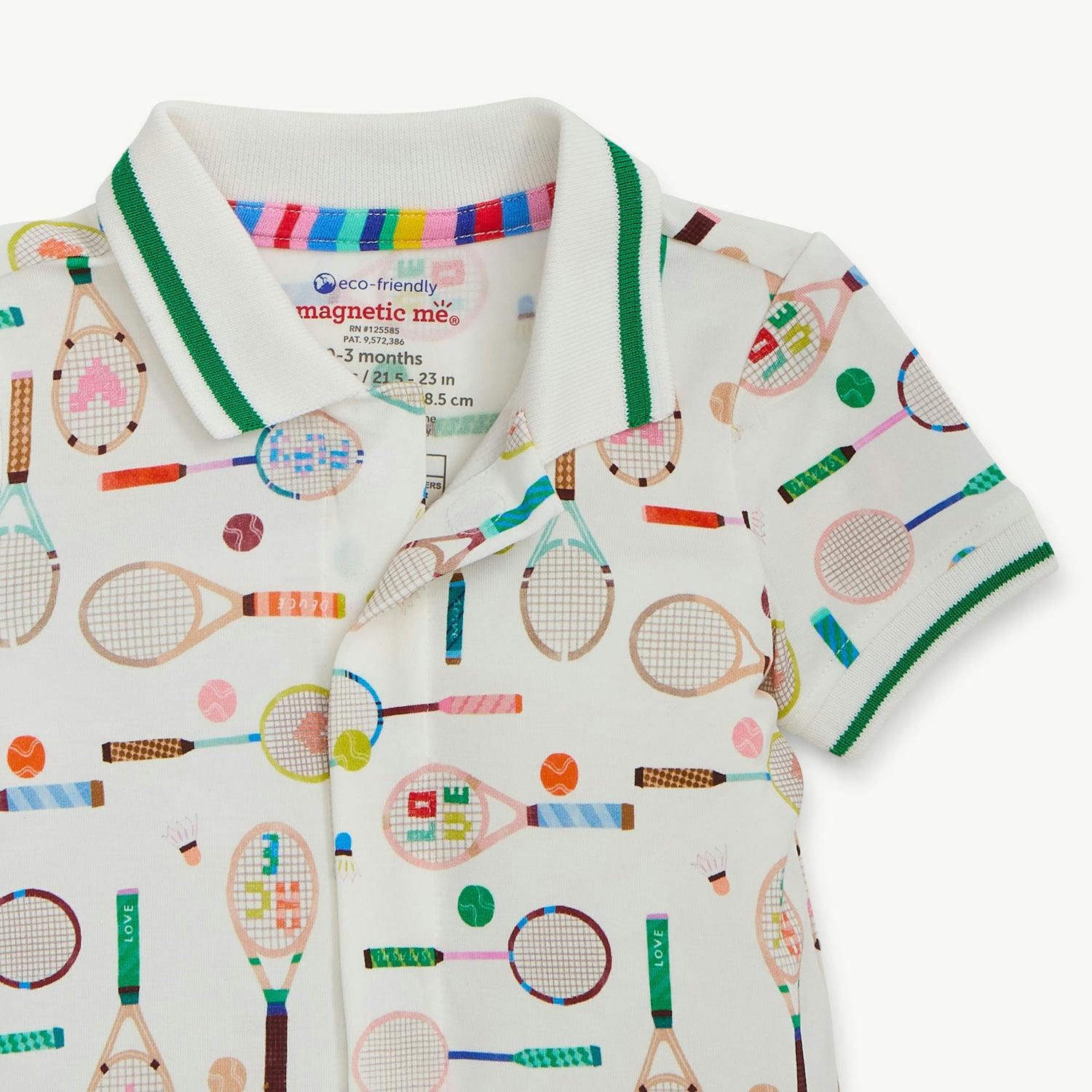 Magnetic Polo Romper