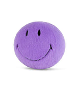 Plush Smiley Fuzzy Bright Purple 5"