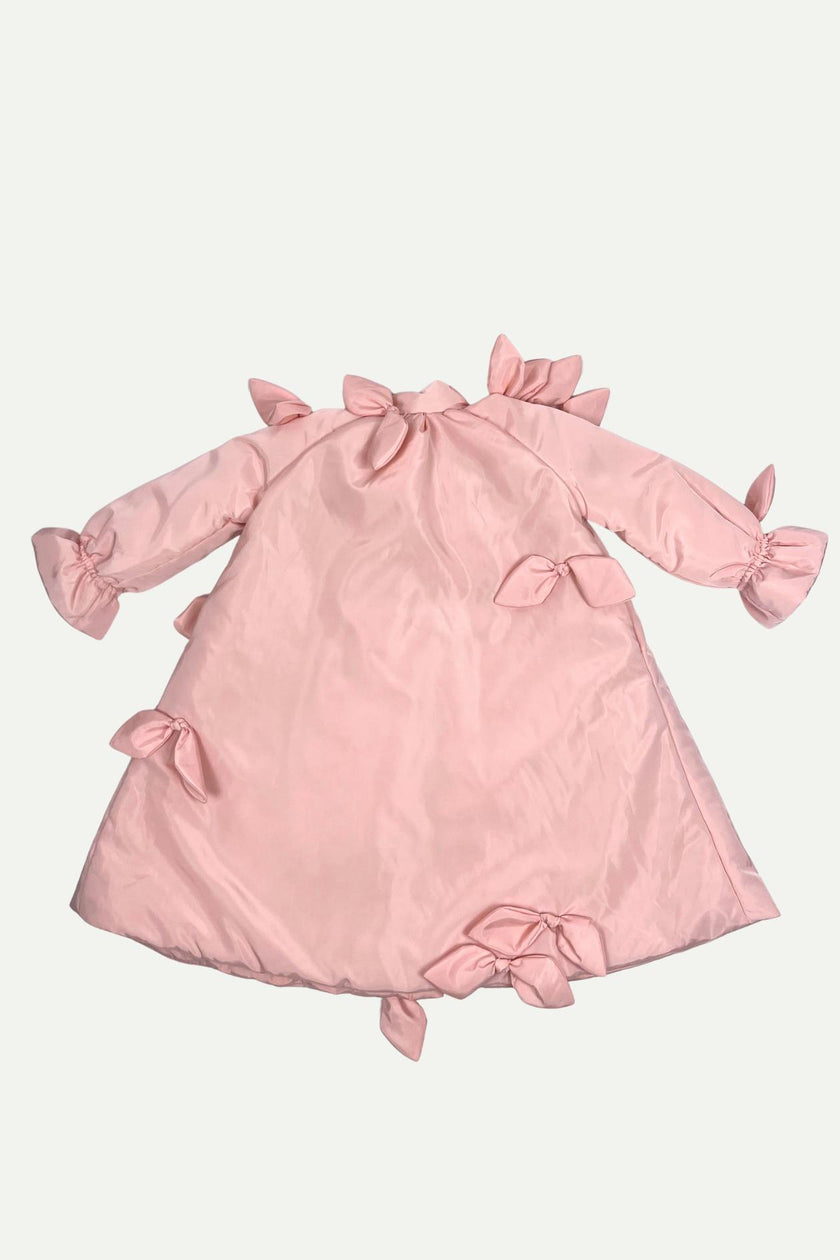 ESTRELLA BOW EMBELLISHED COAT