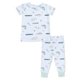 Fishing - Short Sleeve Loungewear Set