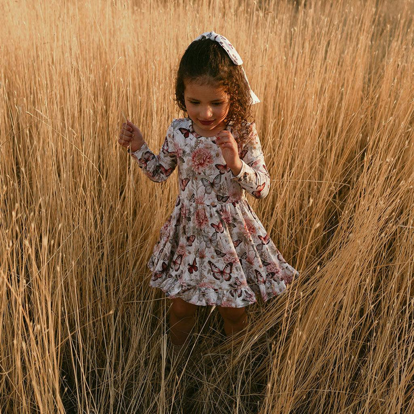 Leanne Ruffled Twirl Dress