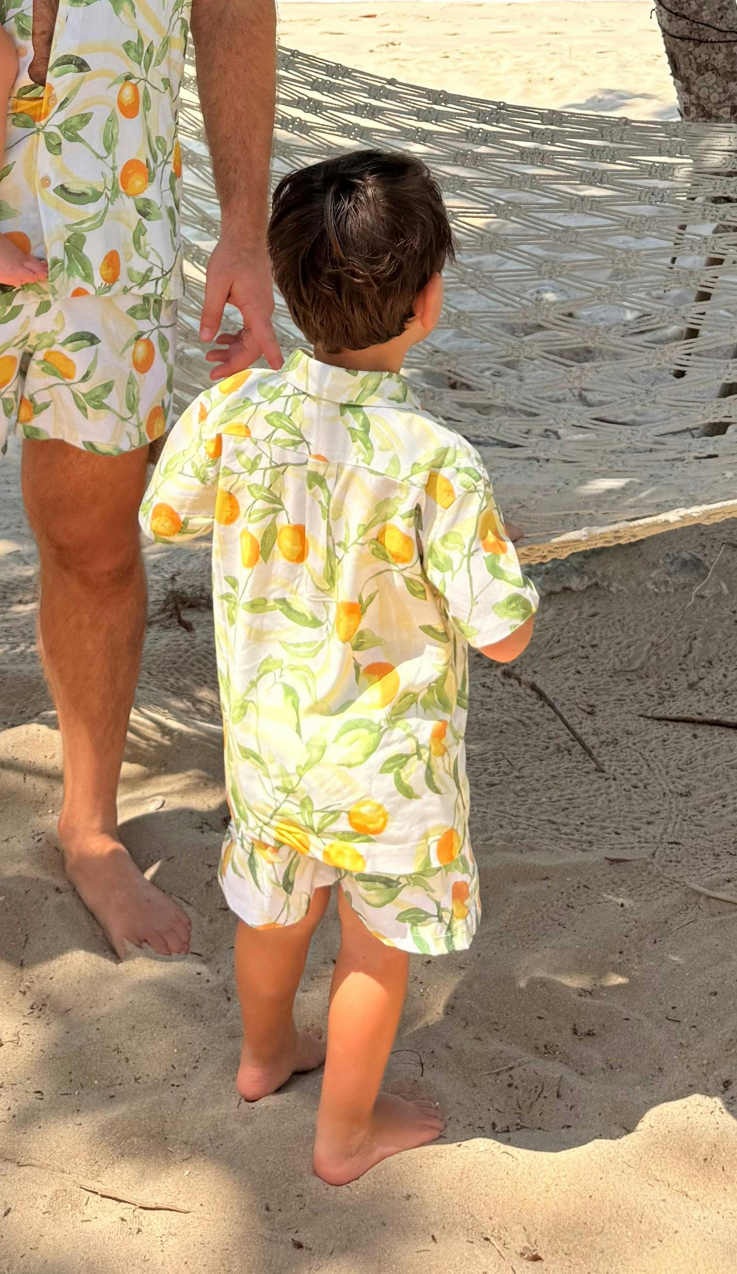 The Valencia - Boys Hawaiian Shirt