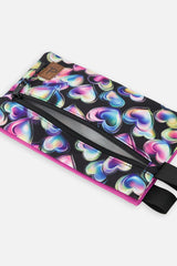 Little Girl Hearts Practical Charming Double-Compartment Pencil Case