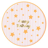 Bright Star Happy Birthday Dinner Plates