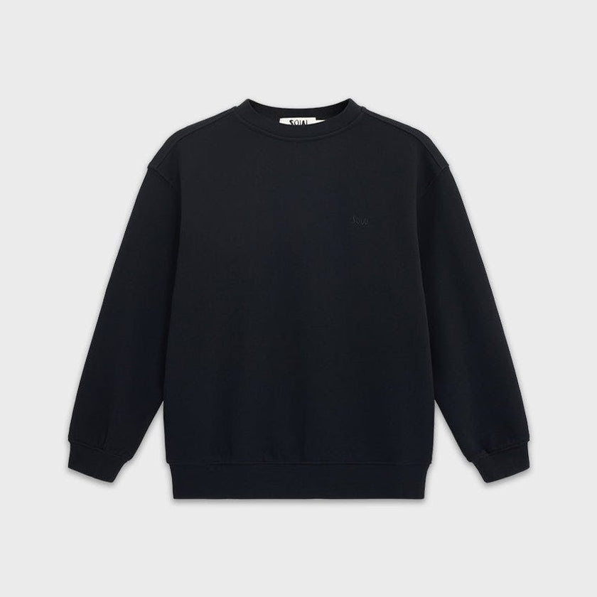Relaxed Cotton Sweatshirt With Embroidery