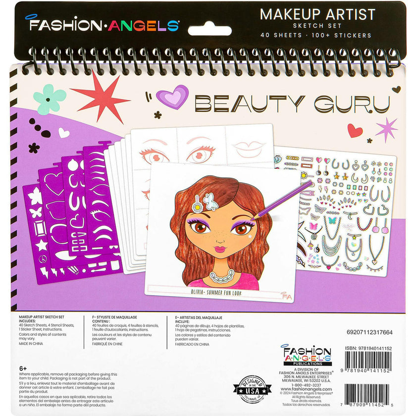 Sketch Portfolio Set: Beauty Guru Makup Artist