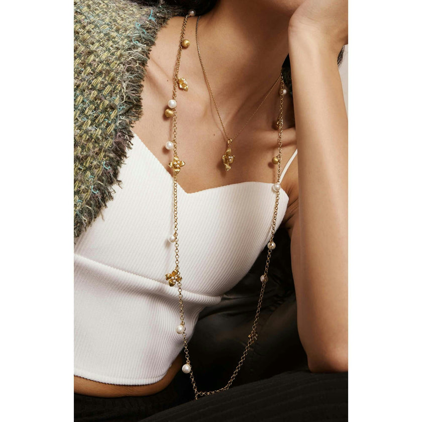 Iris Blossom Necklace