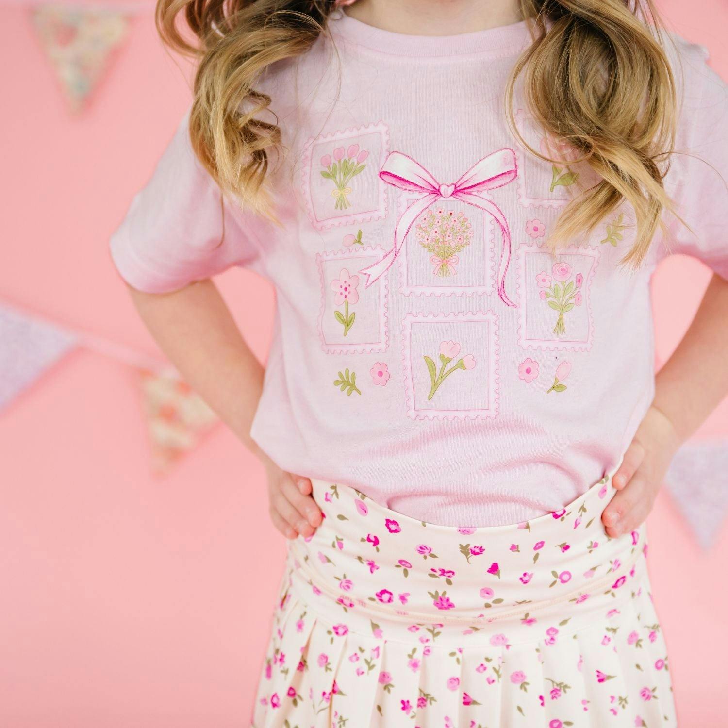 Ditsy Floral Athletic Skort