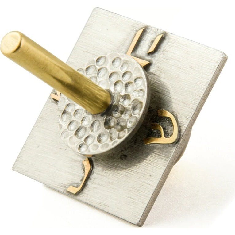 Lila Hanukkah Dreidel