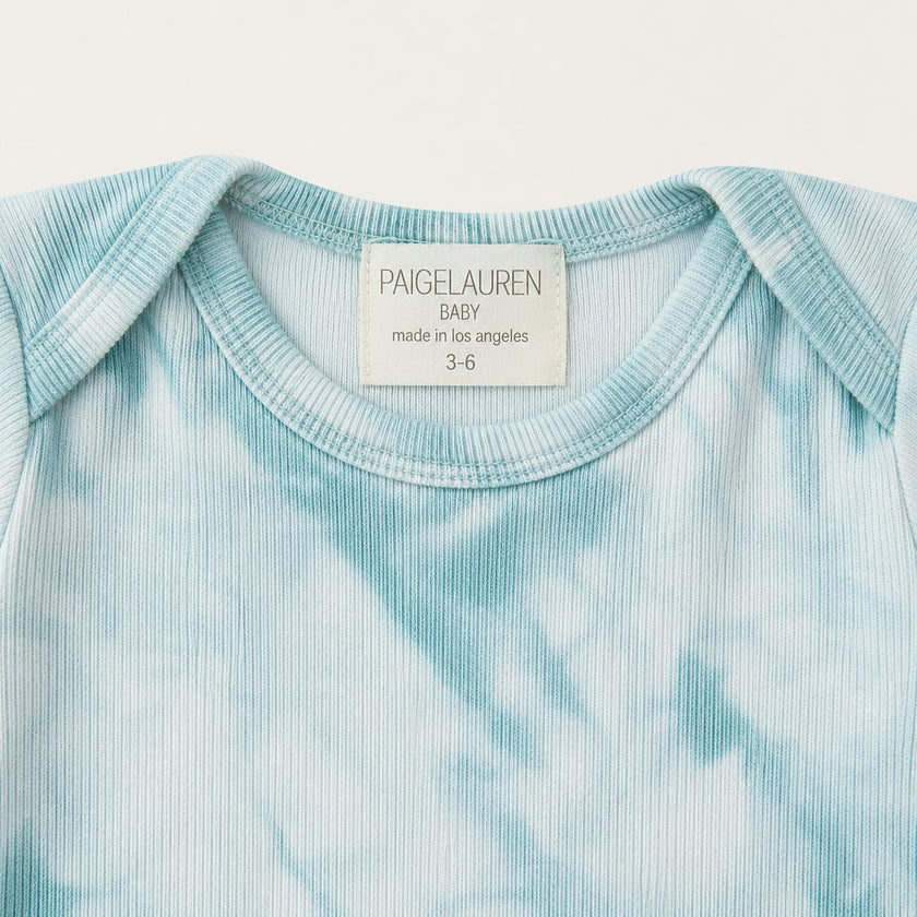 Crystal Rib Footie Pajama