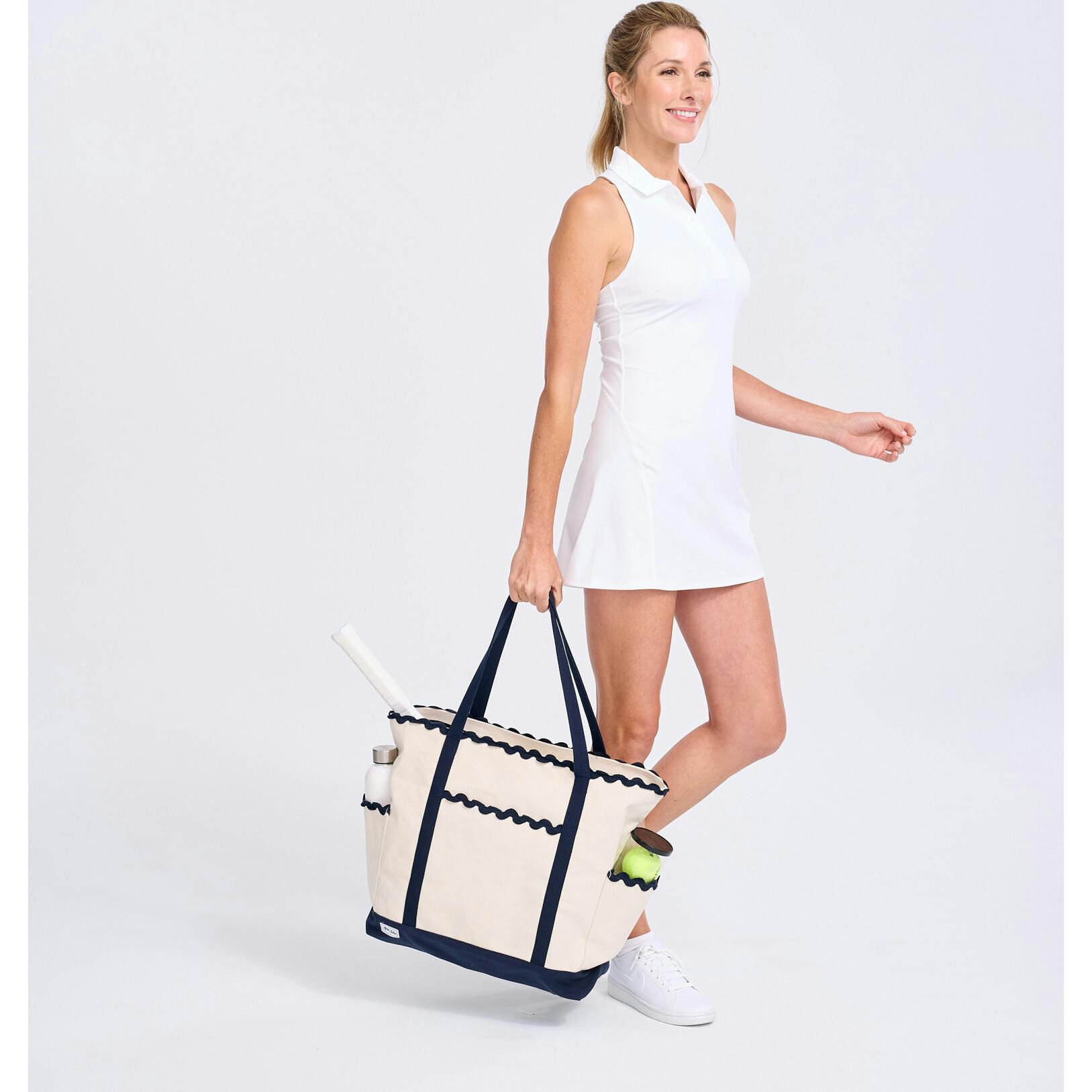 Scalloped Tennis Tote