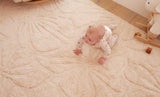 Floral Field Washable Wool Area Rug