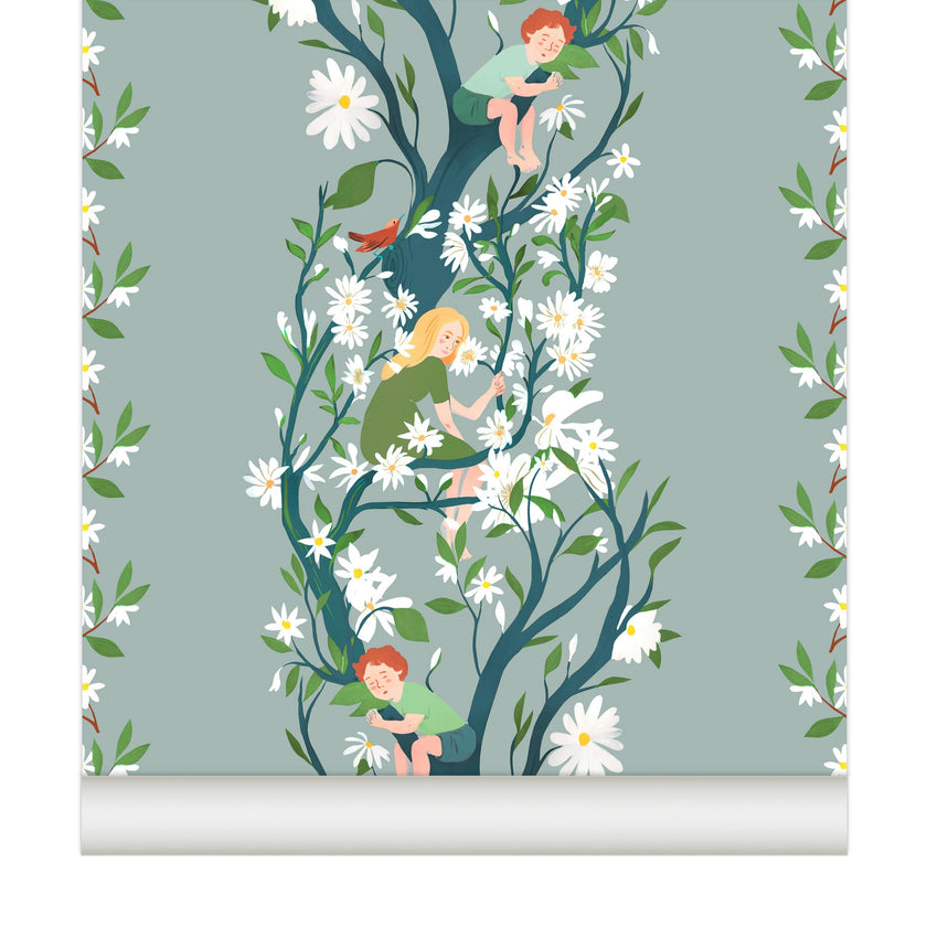 Papier peint CAMOMILLE coloris Jour