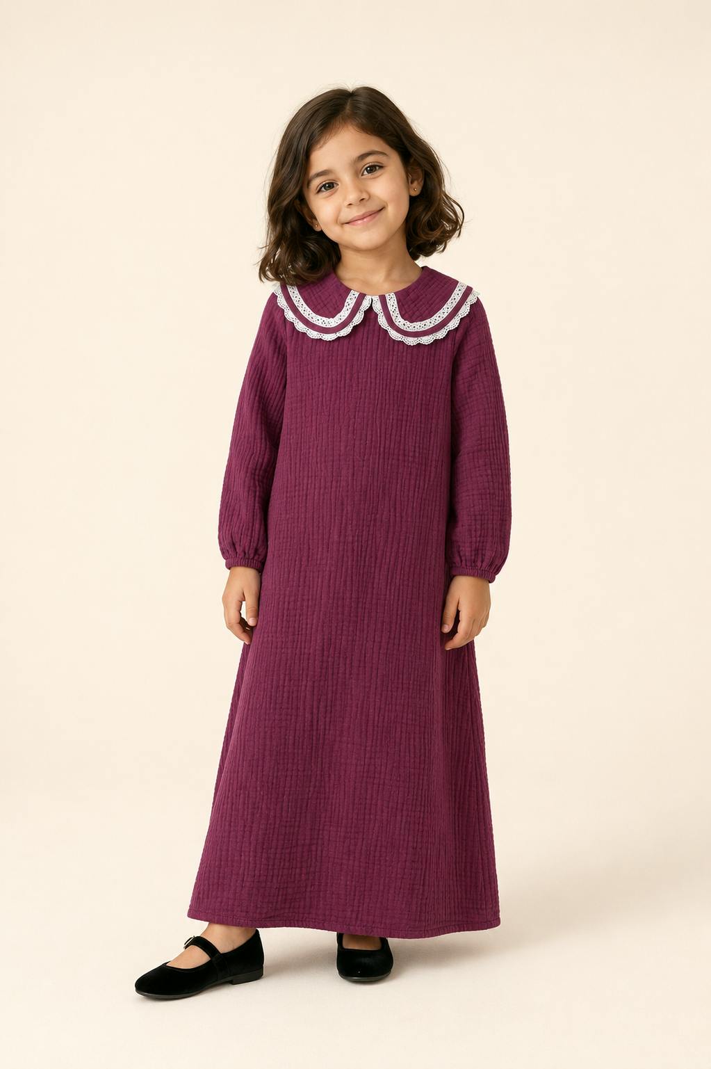 Girls Muslin Dress