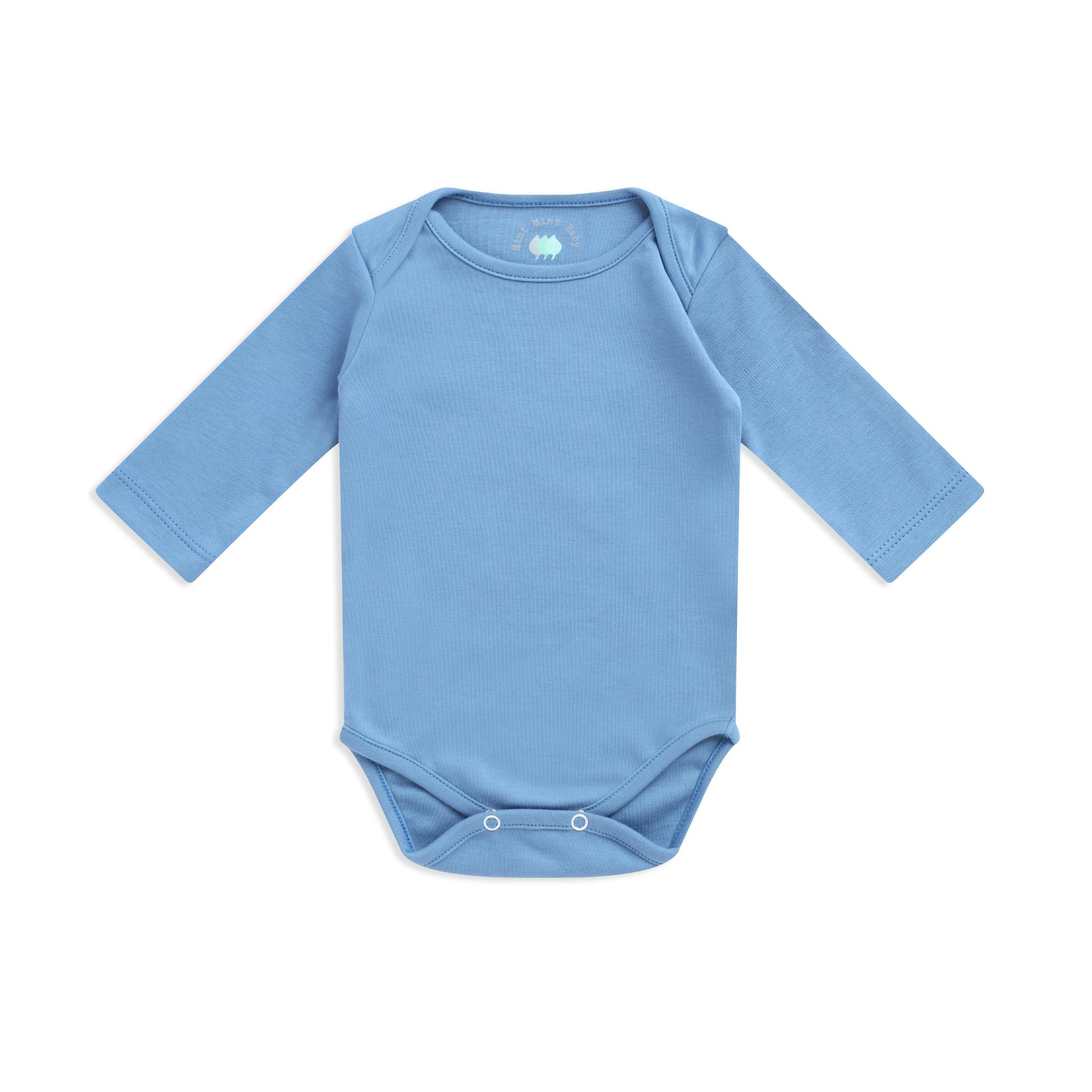 Indigo Long sleeve bodysuit