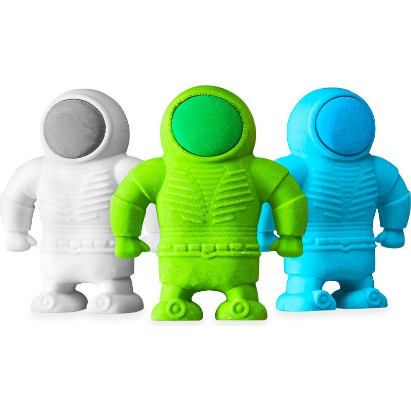 Astronaut Erasers - Set of 3