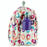 Sleep-n-Pack: Packable Little Kid's Sleeping Bag & Backpack, Cozy Mink, Donuts