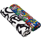 ETTA LOVES x KEITH HARING 2-PACK MUSLIN SQUARES - for 0 to 4 months & 5+ month old babies