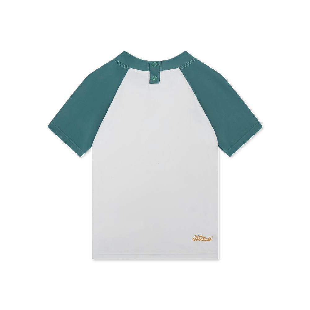 Swim Shirt Short Sleeves - Green - Surfer