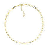 Gold Link Chain Necklace