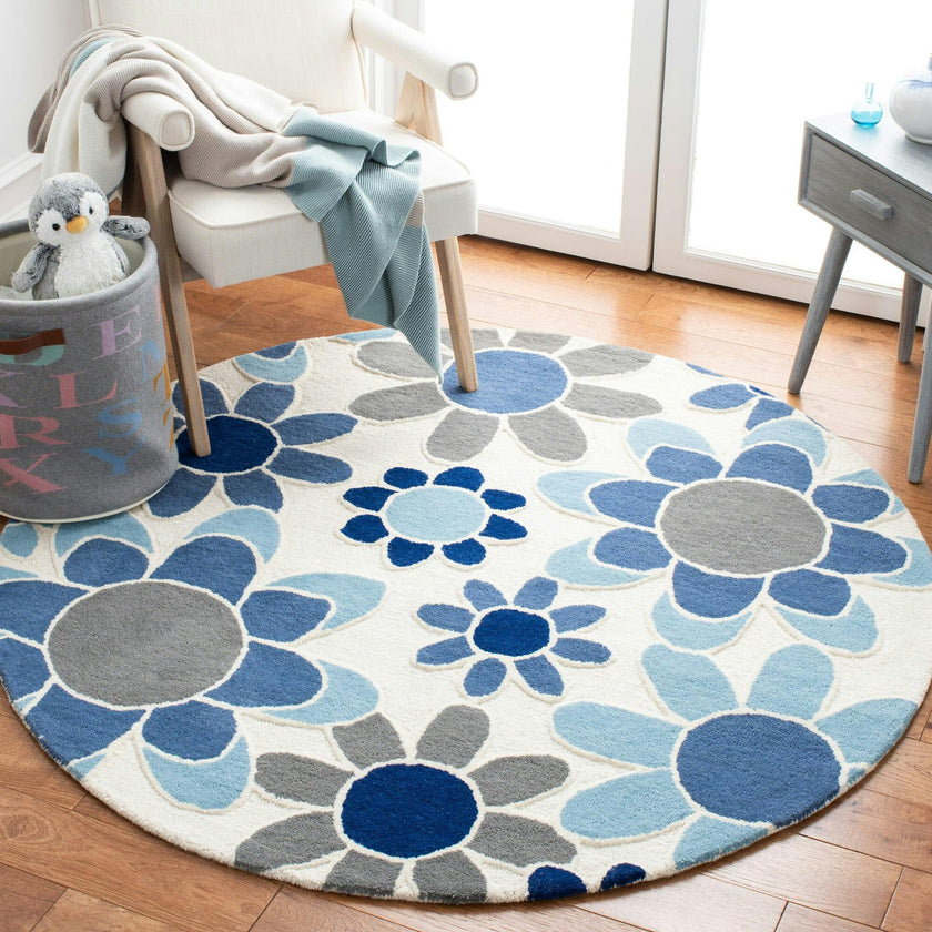 Kids Adriana Rug, Blue