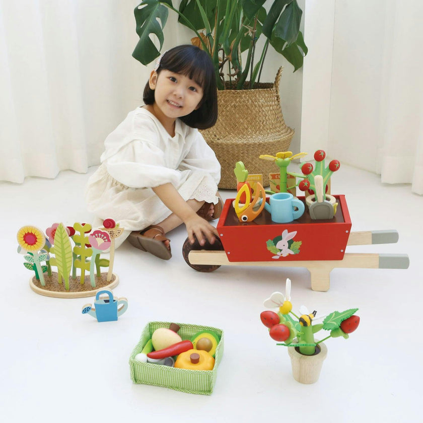 Garden Wheelbarrow Set