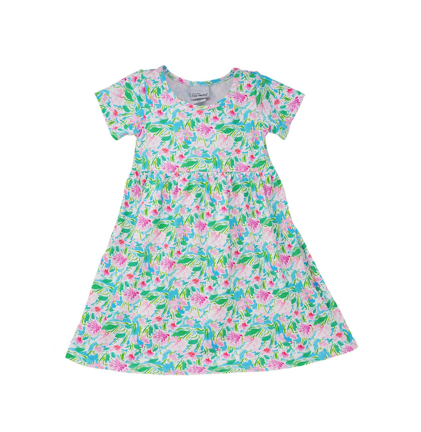 UPF 50+ Laya Short Sleeve Tee Dress