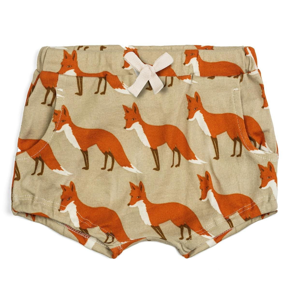 Orange Fox Organic Cotton Pocket Bloomer