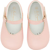 Light Pink Leather Toddler Mary Jane Shoes