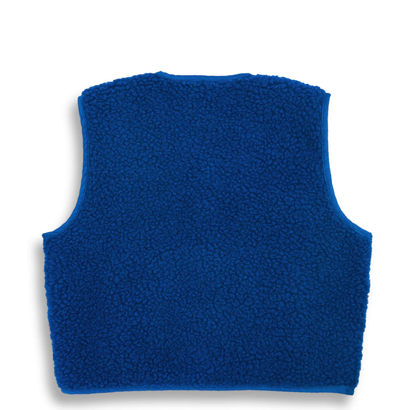 children's merino wool vest - cobalt