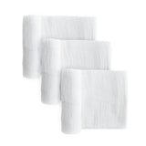 Cotton Muslin Swaddle Blanket 3 Pack - White