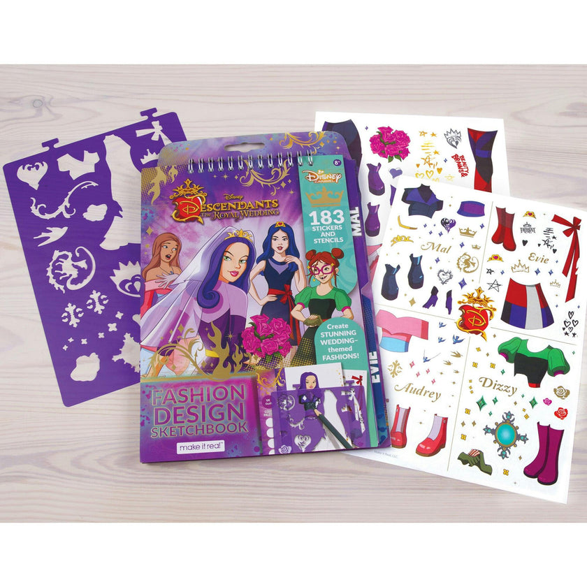Disney Descendants Royal Wedding: Fashion Design Sketchbook