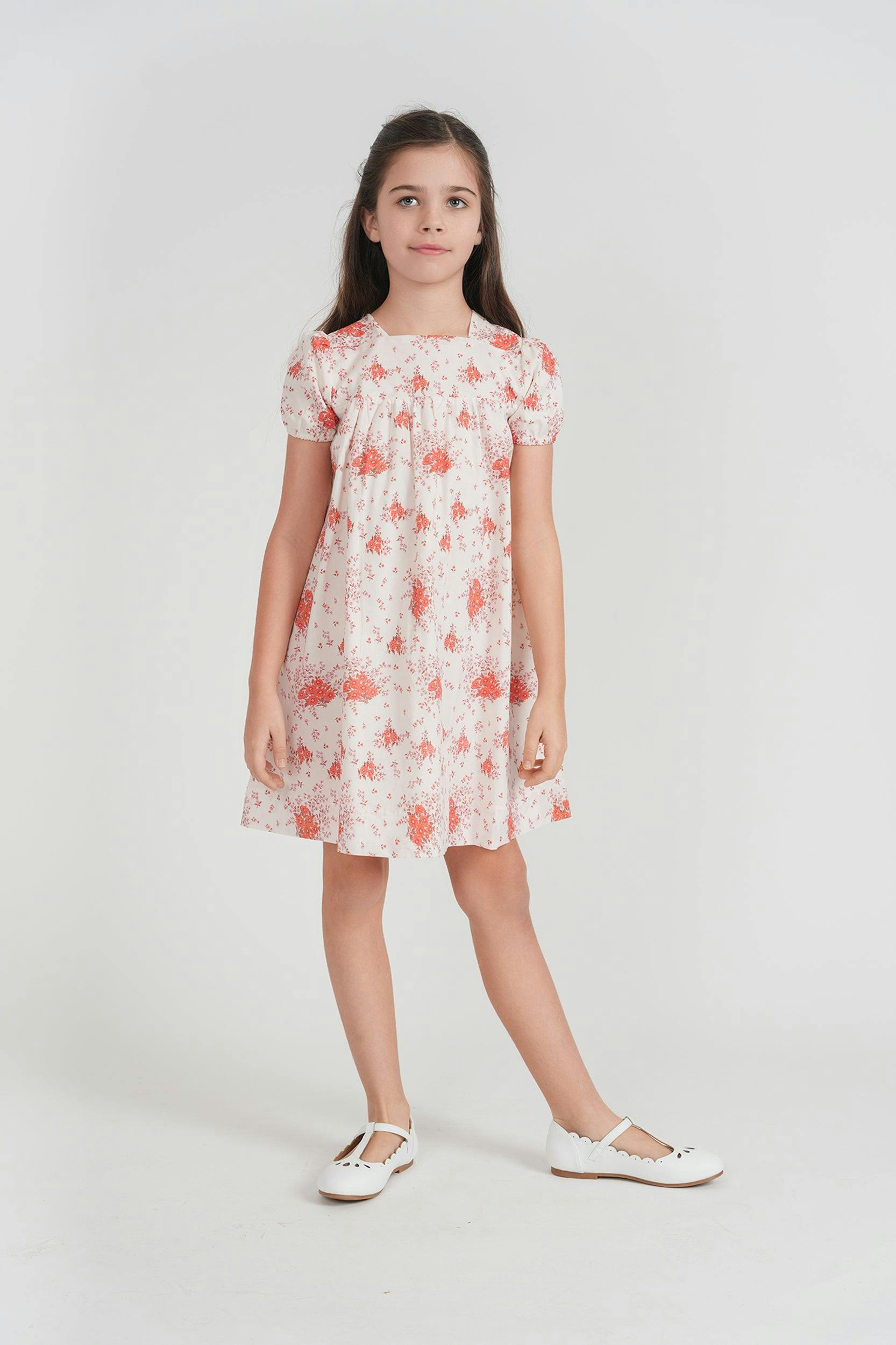 Floral Print Woven Dress